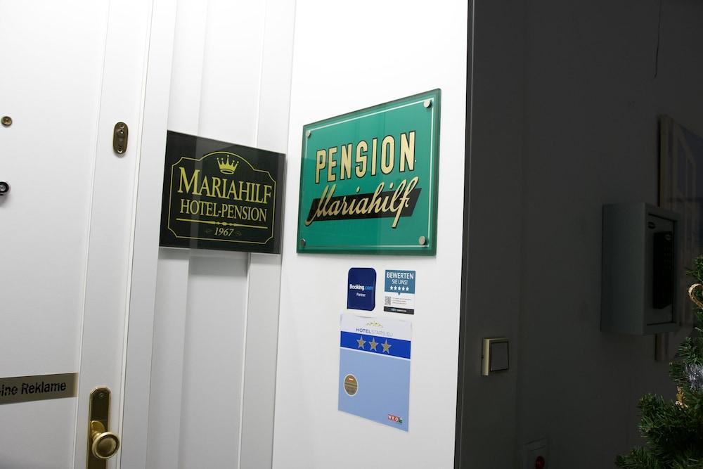 Pension Hotel Mariahilf Wiedeń Zewnętrze zdjęcie